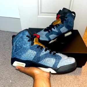 Jordan 6 Retro Washed Denim (GS)